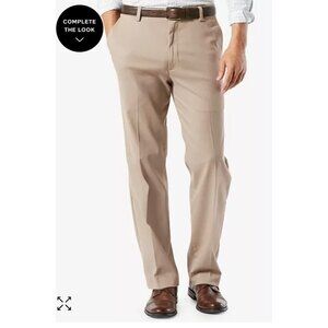 Dockers Classic Fit Easy Khaki Stretch for Performance all motion 42W x 30L NWT